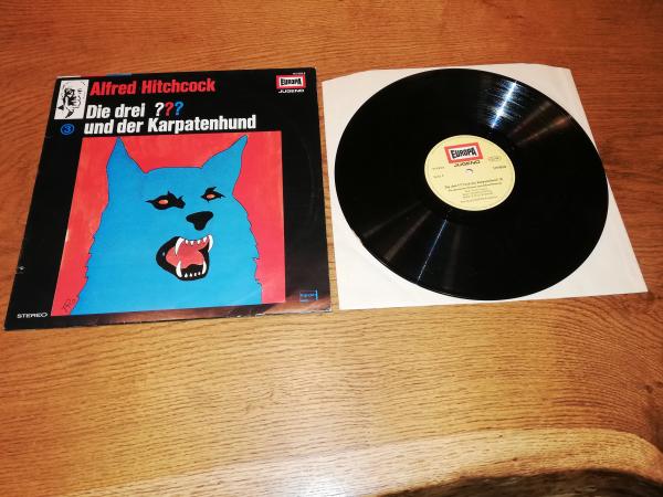 Die Drei Fragezeichen Folge 3 und der Karpatenhund 1979 Europa 115903.8 Deutsche Pressung VG/VG